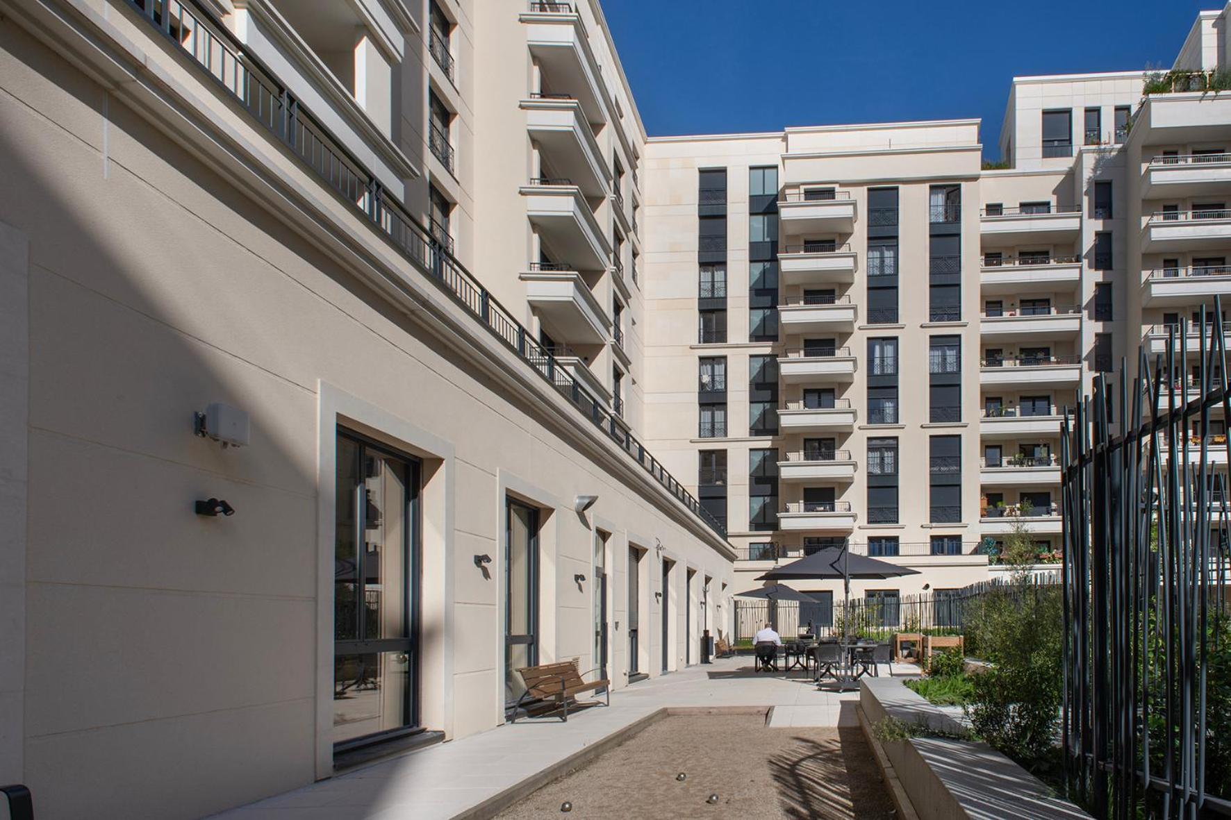 Domitys - Le Beryl Aparthotel Saint-Ouen  Bagian luar foto